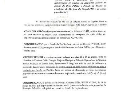 Foto 2 de 4 - DECRETO Nº 6.607/2021