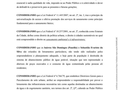 Foto 2 de 13 - TERMO DE COMPROMISSO URBANO –AMBIENTAL Nº003/2021
