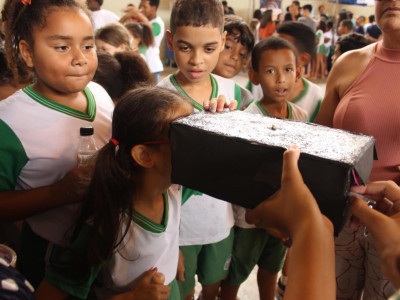 Foto 5 de 6 - E.M. Manoel Franco realiza Feira de Ciências