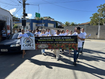 Foto 4 de 4 - Passeata em alusão à Luta Antimanicomial