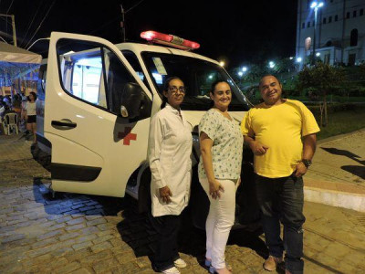 Foto 1 de 2 - Secretaria de Saúde de São José do Calçado promove ações de prevenção e informação durante o carnaval