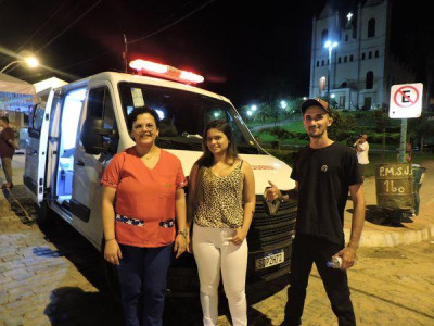 Foto 2 de 2 - Secretaria de Saúde de São José do Calçado promove ações de prevenção e informação durante o carnaval