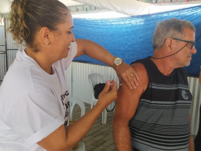 Foto 2 de 2 - Saúde em ação - Secretaria de Saúde promove mutirão de vacinação em São José do Calçado