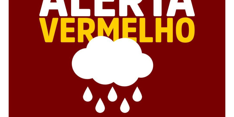 Alerta Vermelho - Defesa Civil alerta para chuvas intensas em São José do Calçado