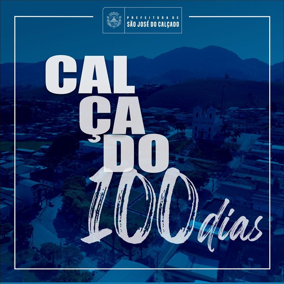 100 DIAS DE TRABALHO PRESTADOS A SÃO JOSÉ DO CALÇADO