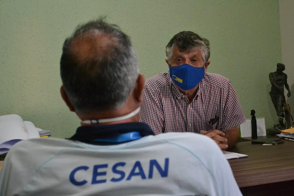 AMPLIAÇÃO DE REDE E QUALIDADE DA ÁGUA EM PAUTA: CESAN SE REÚNE COM PREFEITURA