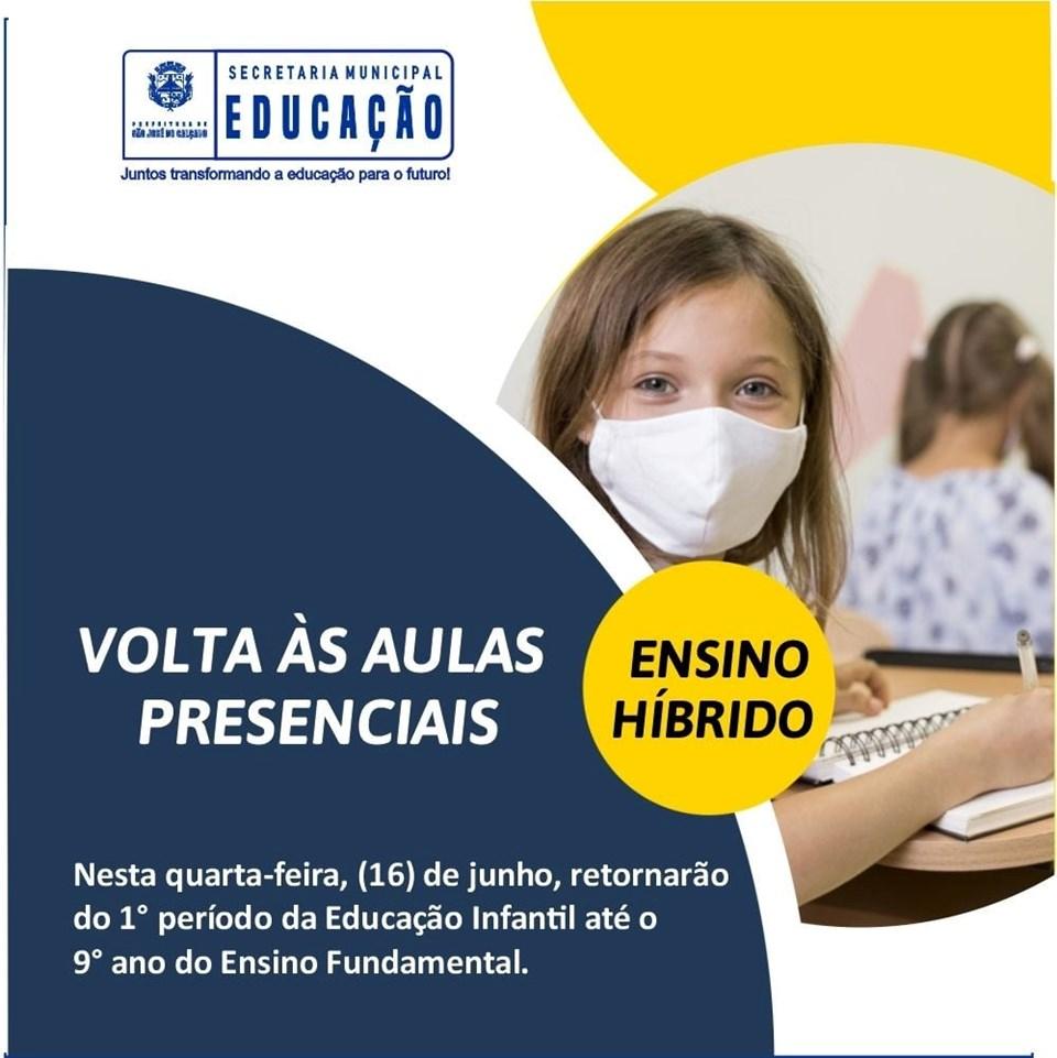 BEM-VINDOS COM TODA SEGURANÇA: VOLTA ÀS AULAS DA REDE MUNICIPAL DE EDUCAÇÃO COMEÇA NESTA QUARTA-FEIRA