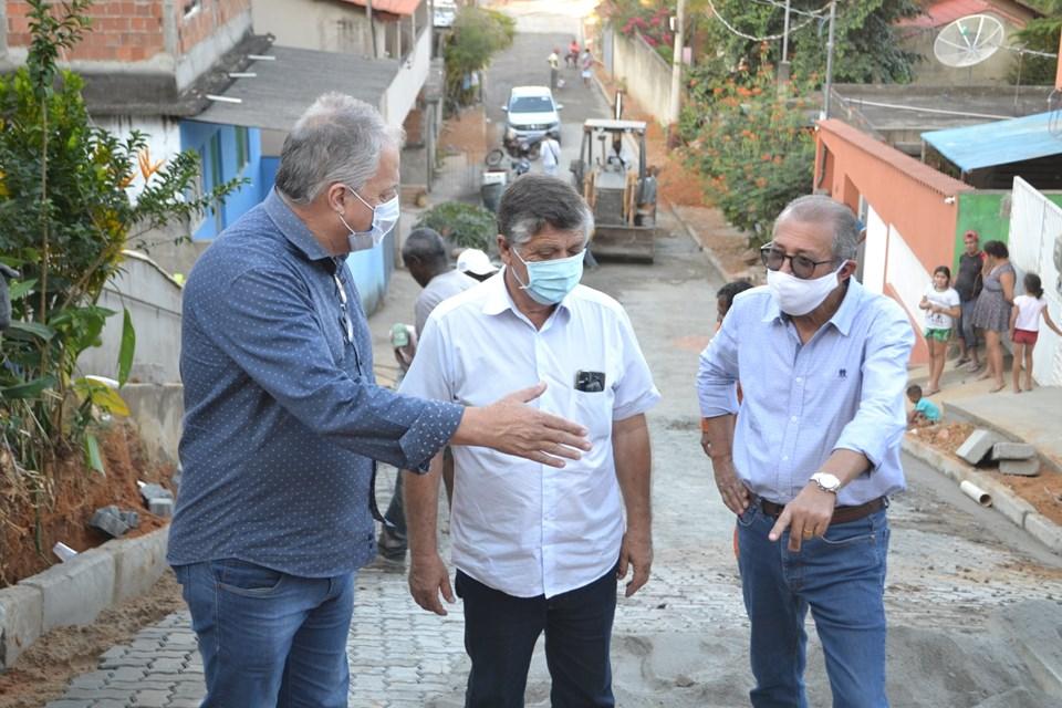 NOVA INFRAESTRUTURA: PREFEITURA ENTREGA MAIS UMA RUA PAVIMENTADA NO BAIRRO SÃO DOMINGOS EM SÃO JOSÉ DO CALÇADO