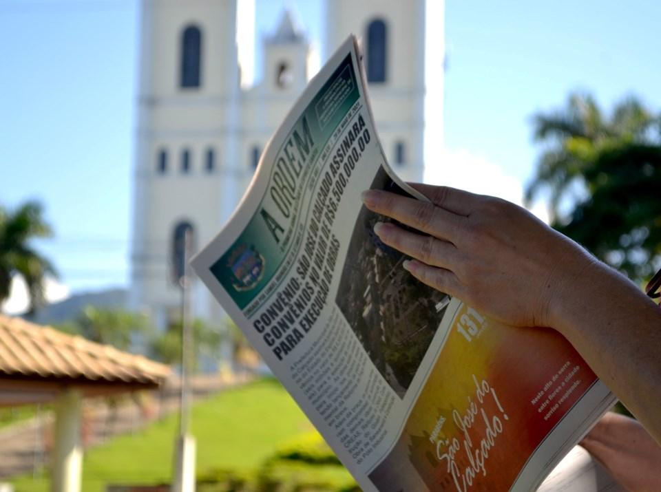 OLHA QUEM VOLTOU E JÁ ESTÁ NAS RUAS: JORNAL “A ORDEM” CIRCULA EM SÃO JOSÉ DO CALÇADO