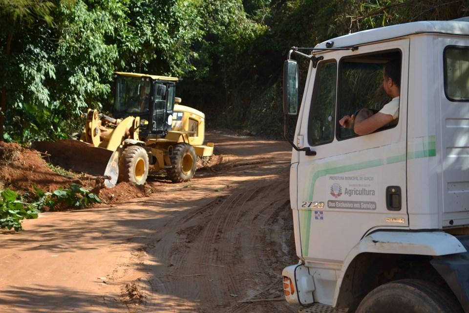 PREFEITURA INICIA REABERTURA DE 16 KM DE ESTRADAS RURAIS QUE LIGAM SÃO JOSÉ DO CALÇADO AO DISTRITO DE BONSUCESSO