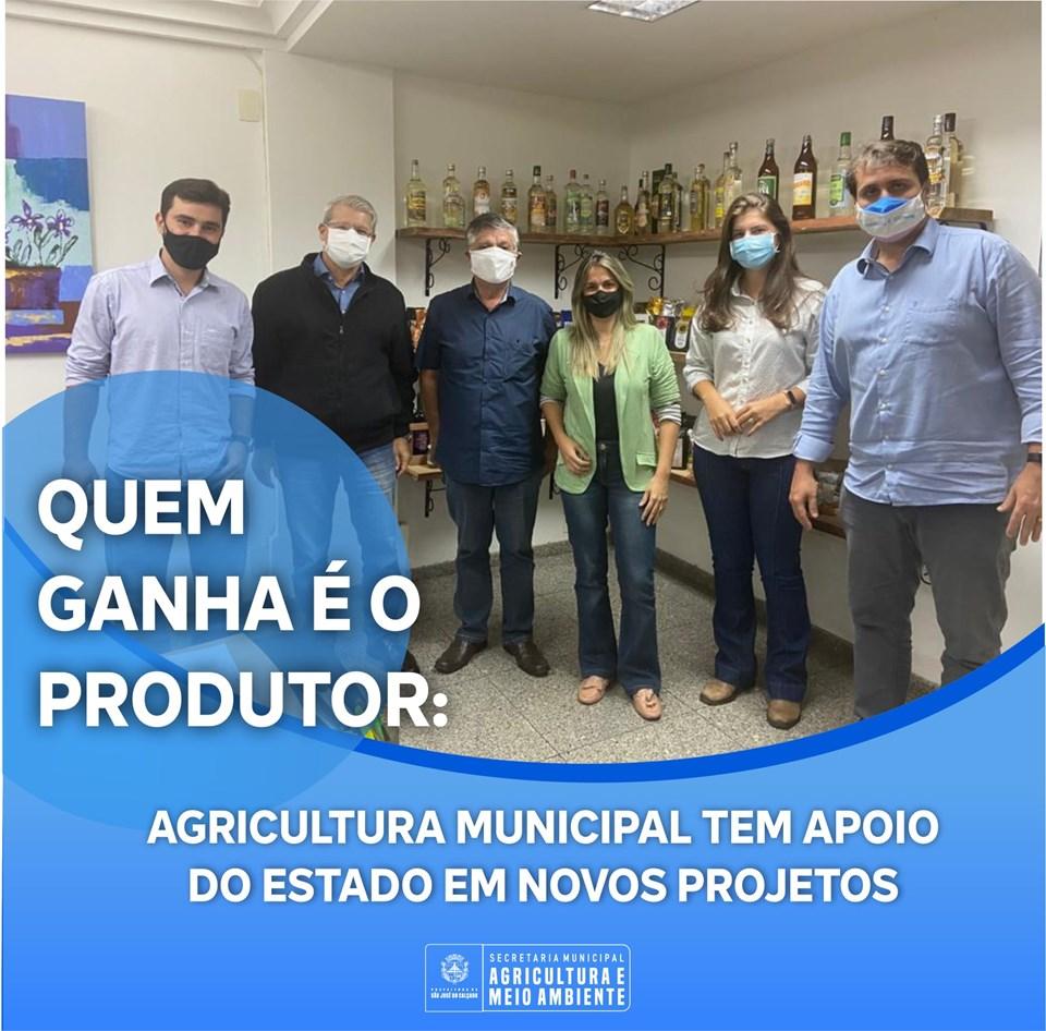 QUEM GANHA É O PRODUTOR: AGRICULTURA MUNICIPAL TEM APOIO DO ESTADO EM NOVOS PROJETOS