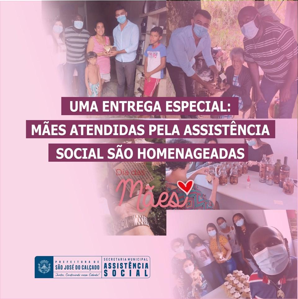 UMA ENTREGA ESPECIAL: MÃES ATENDIDAS PELA ASSISTÊNCIA SOCIAL SÃO HOMENAGEADAS