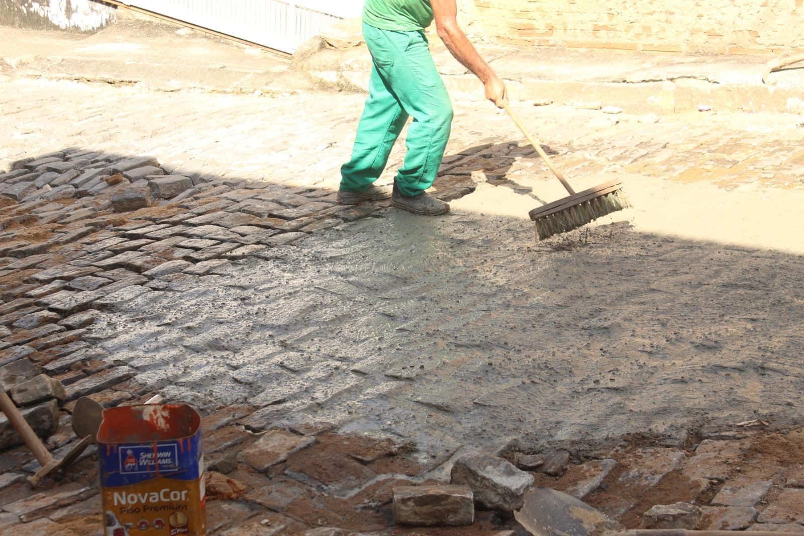 Secretaria de Obras realizou reparos em ruas da cidade de São José do Calçado