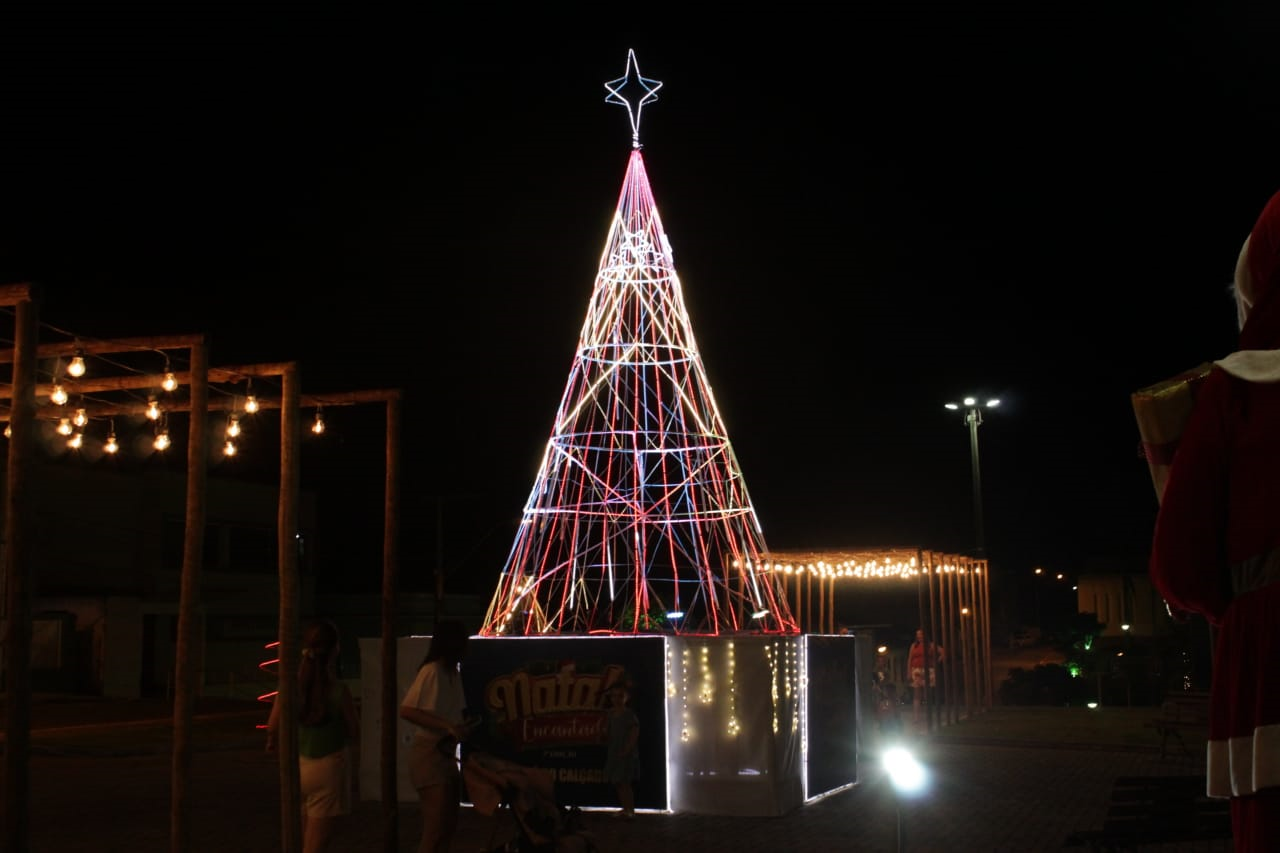 A Prefeitura de São José do Calçado deu início a 3° edição do Natal Encantado