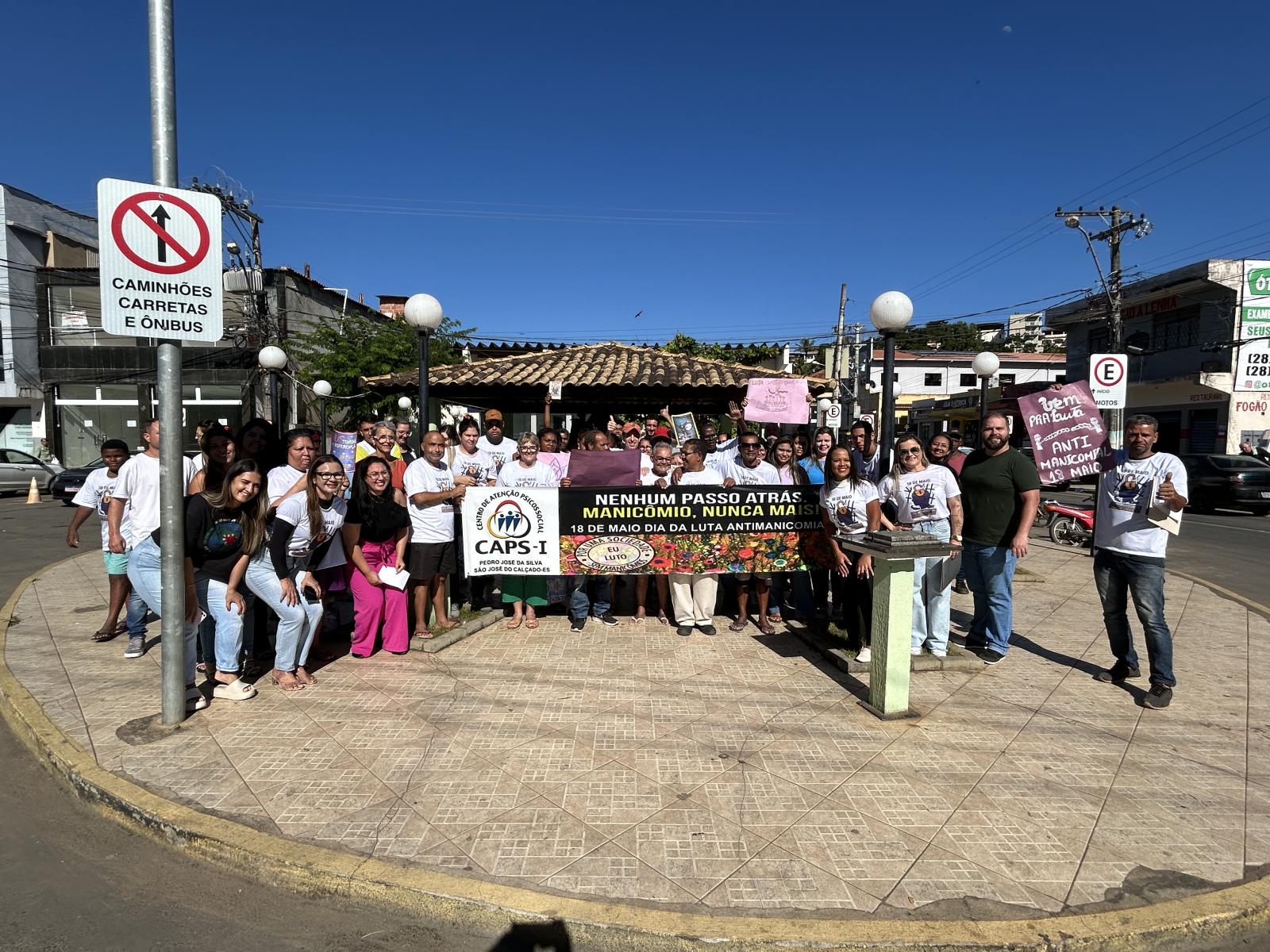 Passeata em alusão à Luta Antimanicomial
