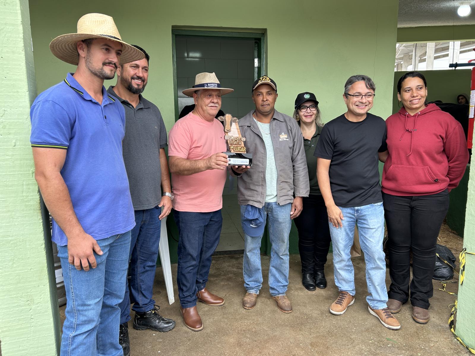 Concurso Leiteiro na 23ª Festa do Carro de Boi em São José do Calçado