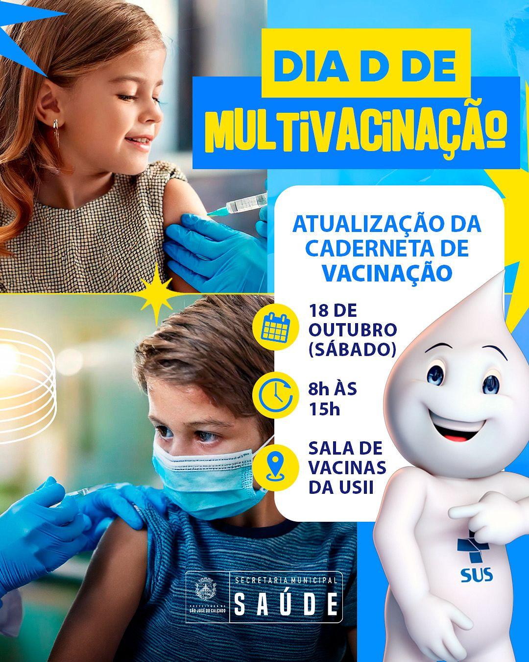Dia D de Multivacinação