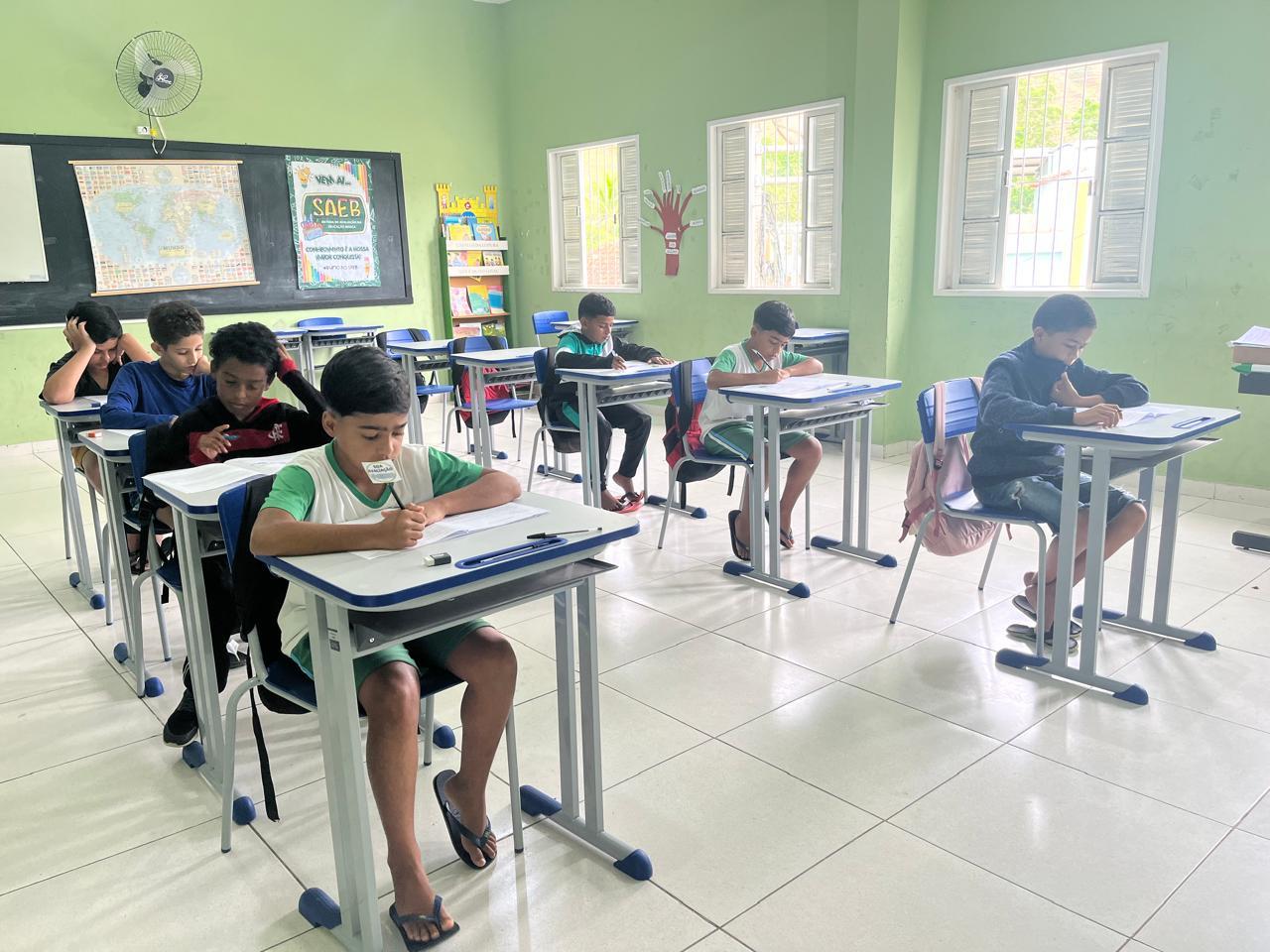 São José do Calçado alcança 100% de participação na aplicação da prova do PAEBES