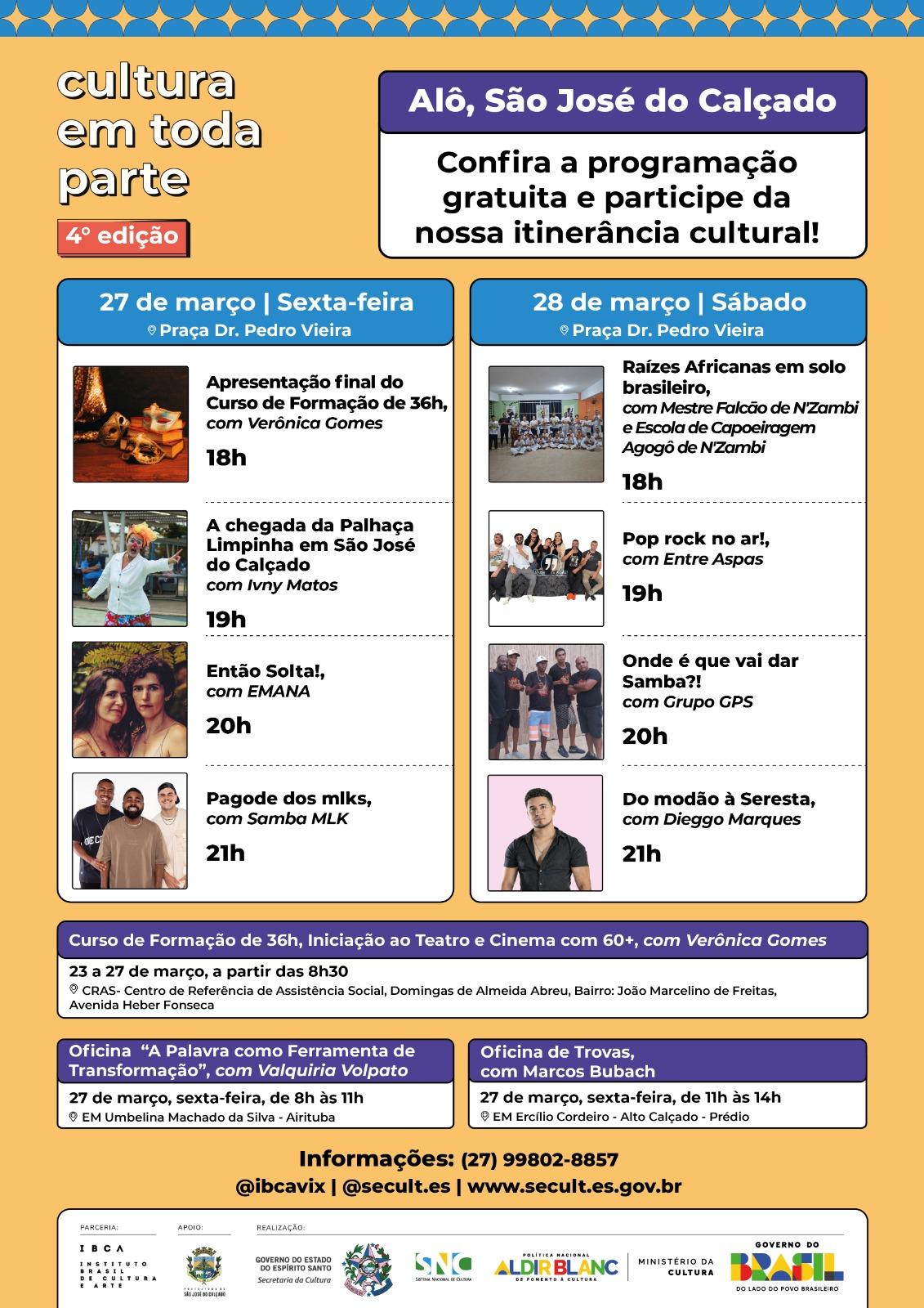 Alô São José do Calçado! 