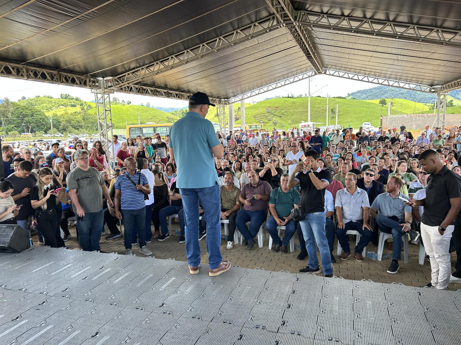 Governador Renato Casagrande cumpre agenda em São José do Calçado