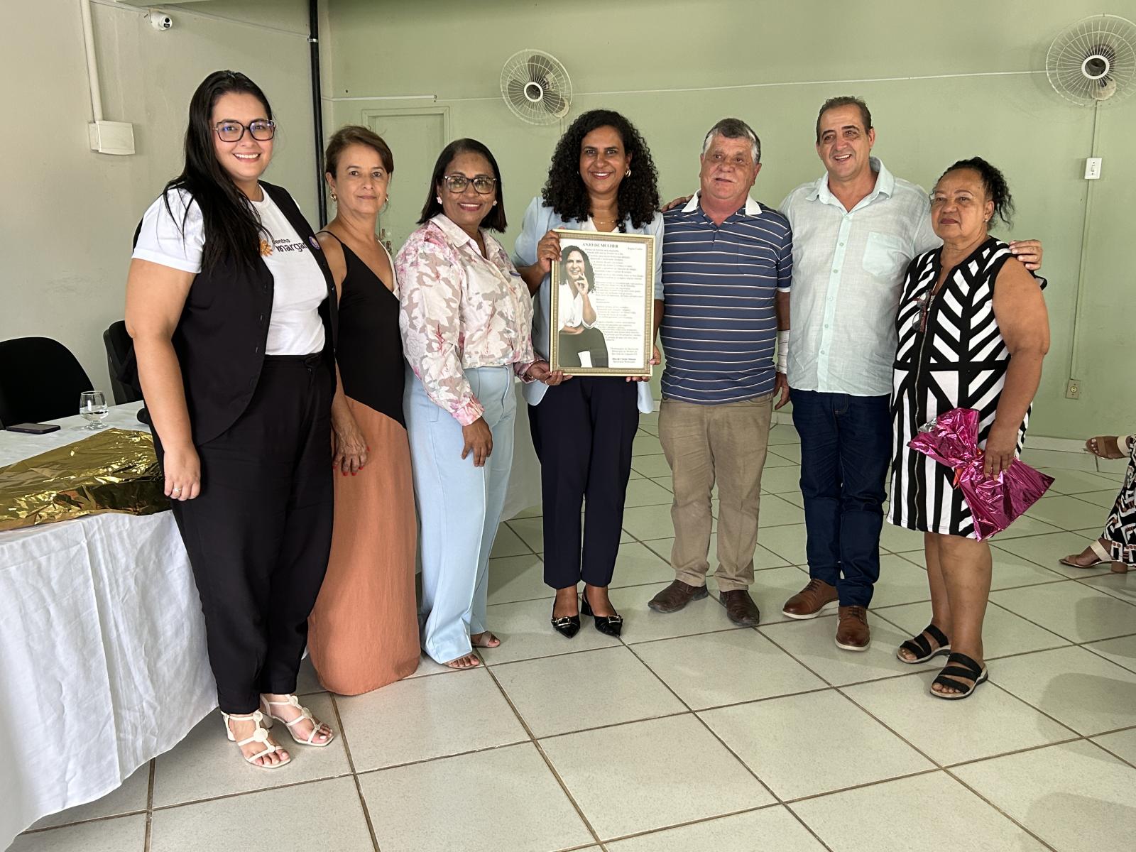 Secretaria da Mulher realiza evento em alusão ao dia internacional da mulher, com a presença da Secretaria de Estado da mulher Jaqueline Moraes.